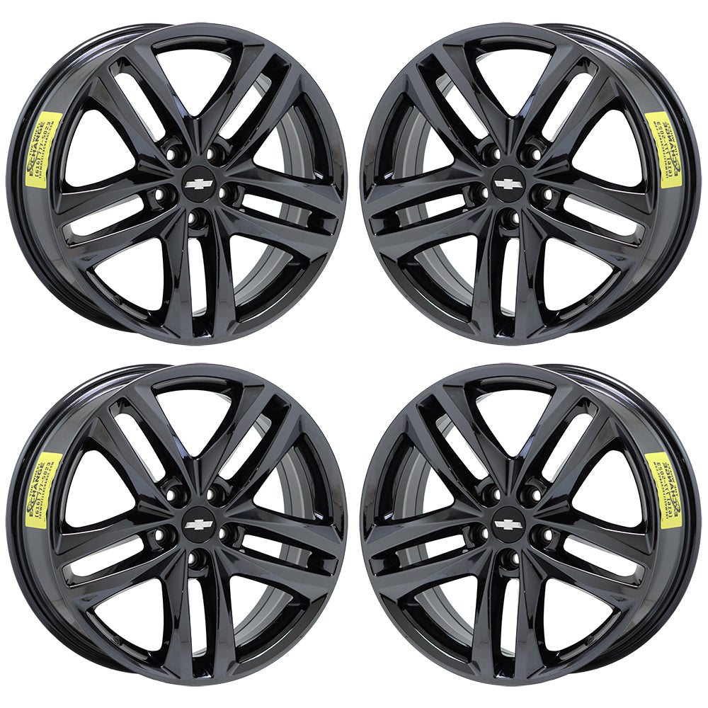19" Chevrolet Equinox Black Chrome wheels rims Factory OEM set 5832